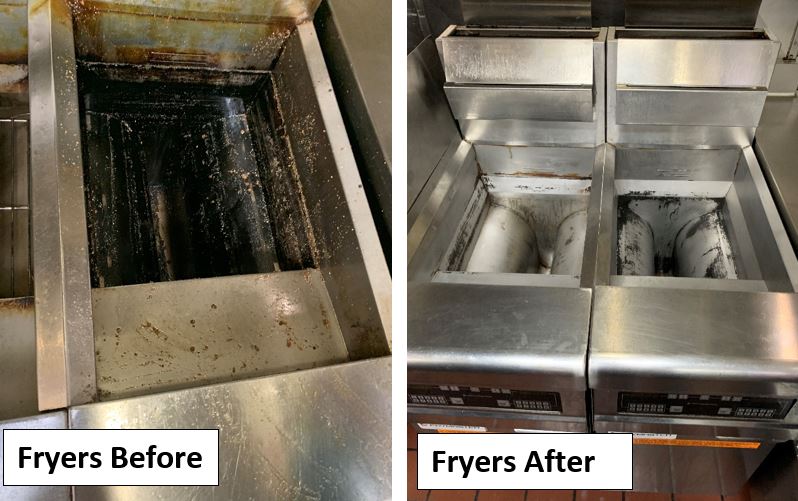 Fryers Before and After